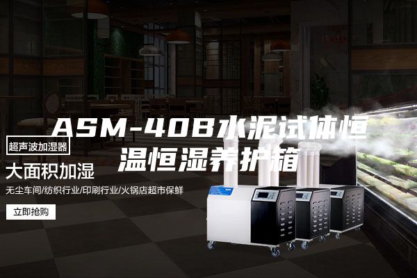 ASM-40B水泥试体恒温恒湿养护箱