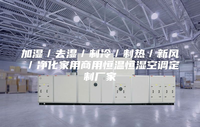 加湿／去湿／制冷／制热／新风／净化家用商用恒温恒湿空调定制厂家
