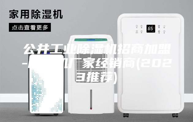 公井工业除湿机招商加盟-除湿机厂家经销商(2023推荐)
