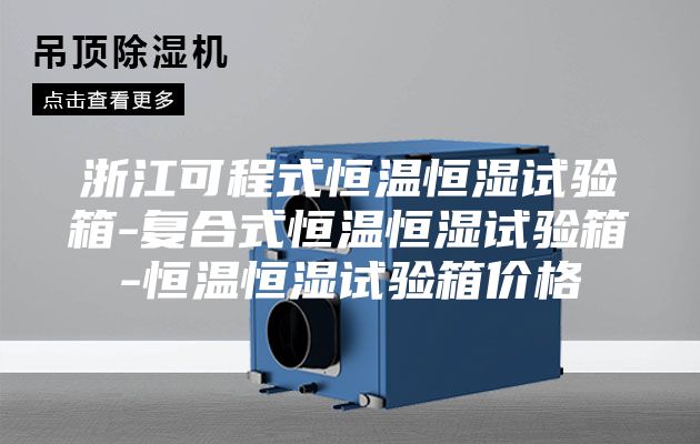 浙江可程式恒温恒湿试验箱-复合式恒温恒湿试验箱-恒温恒湿试验箱价格