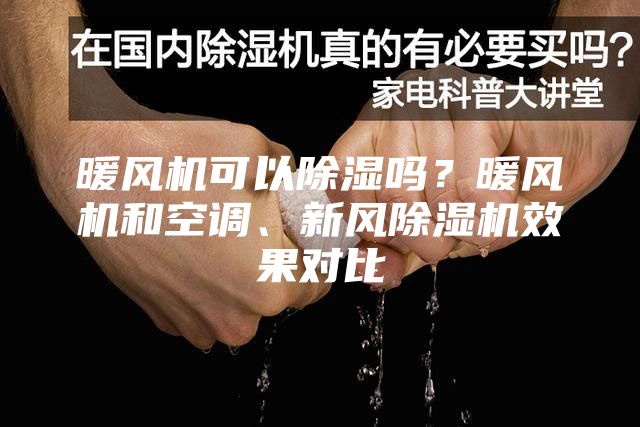 暖风机可以除湿吗？暖风机和空调、新风除湿机效果对比