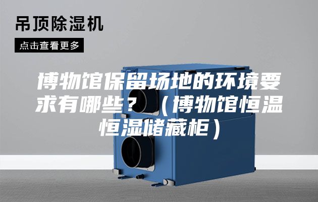 博物馆保留场地的环境要求有哪些？（博物馆恒温恒湿储藏柜）