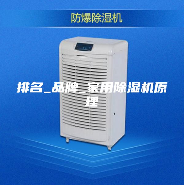 排名_品牌_家用除湿机原理
