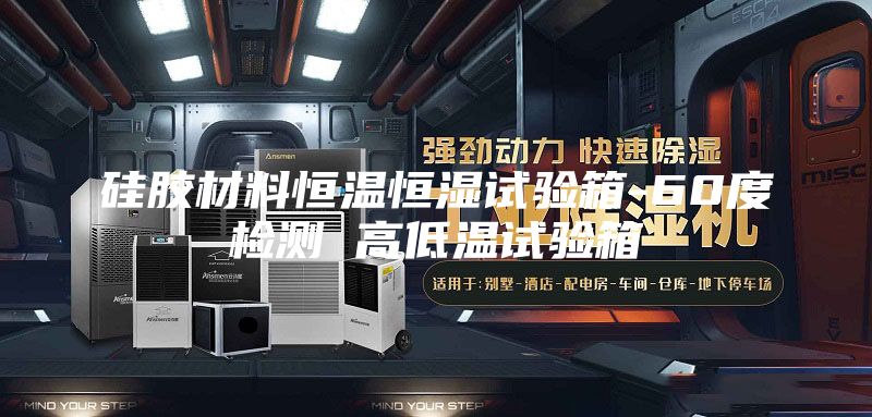 硅胶材料恒温恒湿试验箱-60度检测 高低温试验箱