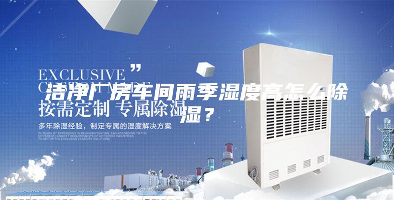 洁净厂房车间雨季湿度高怎么除湿？