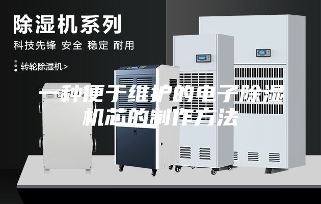 一种便于维护的电子除湿机芯的制作方法