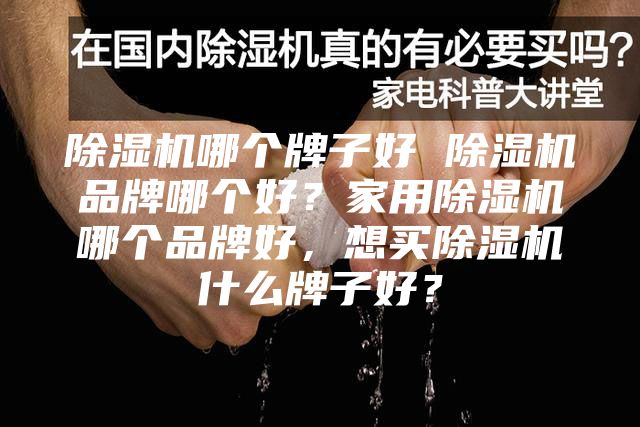 除湿机哪个牌子好 除湿机品牌哪个好？家用除湿机哪个品牌好，想买除湿机什么牌子好？
