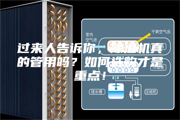 过来人告诉你，除湿机真的管用吗？如何选购才是重点！
