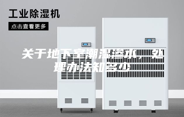 关于地下室潮湿渗水，处理办法知多少