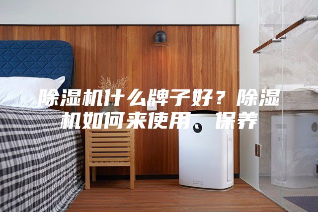 除湿机什么牌子好？除湿机如何来使用、保养
