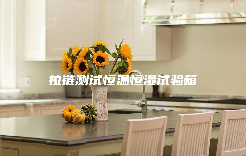 拉链测试恒温恒湿试验箱