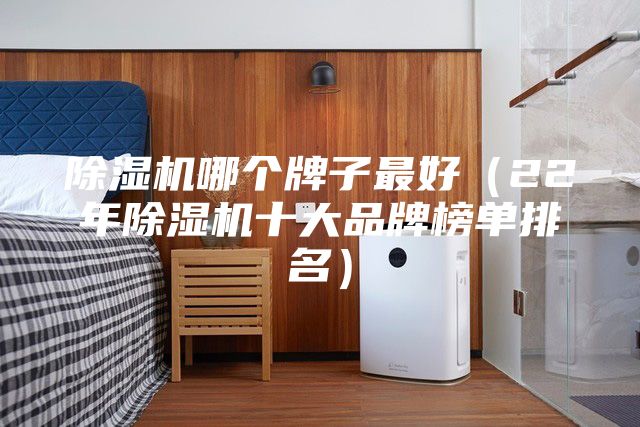 除湿机哪个牌子最好（22年除湿机十大品牌榜单排名）