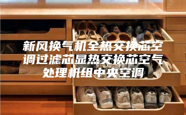 新风换气机全热交换芯空调过滤芯显热交换芯空气处理机组中央空调