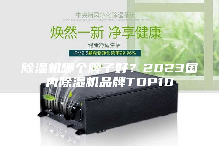 除湿机哪个牌子好？2023国内除湿机品牌TOP10