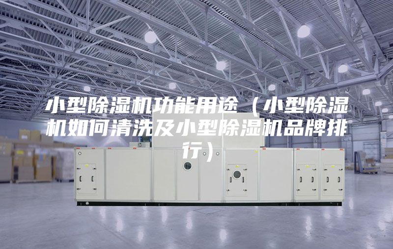 小型除湿机功能用途（小型除湿机如何清洗及小型除湿机品牌排行）