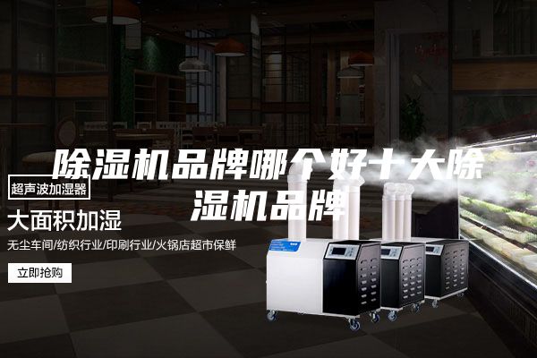 除湿机品牌哪个好十大除湿机品牌