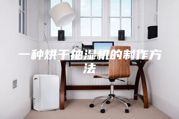 一种烘干抽湿机的制作方法
