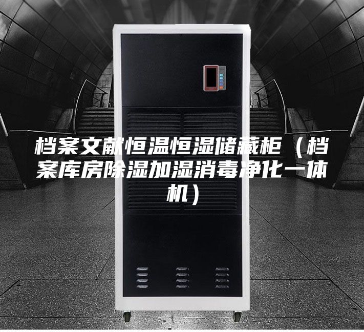 档案文献恒温恒湿储藏柜（档案库房除湿加湿消毒净化一体机）