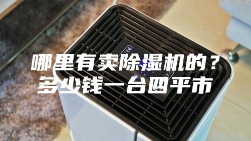哪里有卖除湿机的？多少钱一台四平市