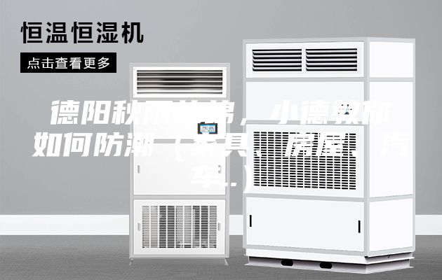 德阳秋雨绵绵，小德教你如何防潮（家具、房屋、汽车..）