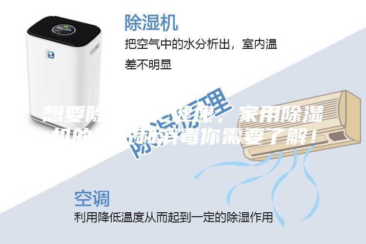 想要除湿机更健康，家用除湿机的清洗和消毒你需要了解！