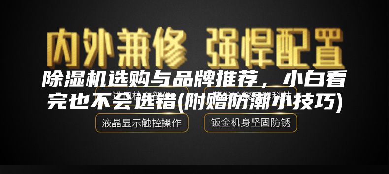 除湿机选购与品牌推荐，小白看完也不会选错(附赠防潮小技巧)