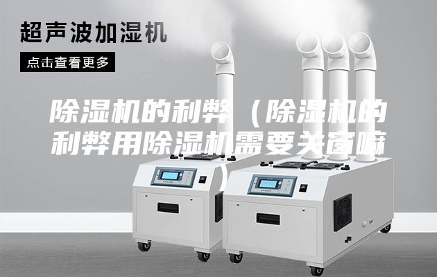除湿机的利弊（除湿机的利弊用除湿机需要关窗嘛）