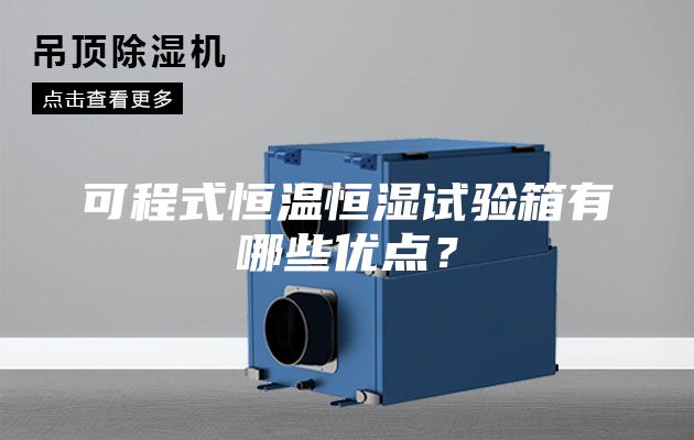 可程式恒温恒湿试验箱有哪些优点？