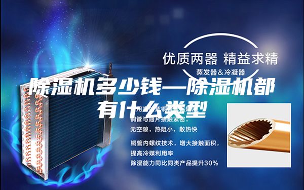 除湿机多少钱—除湿机都有什么类型
