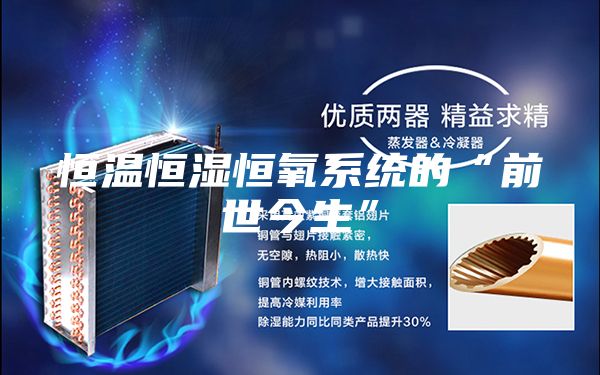 恒温恒湿恒氧系统的“前世今生”