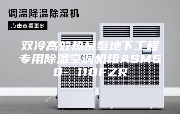 双冷高效热泵型地下工程专用除湿空调机组ASM60- 110FZR