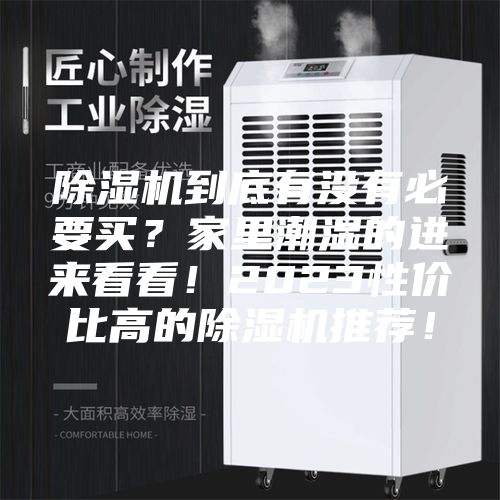 除湿机到底有没有必要买？家里潮湿的进来看看！2023性价比高的除湿机推荐！