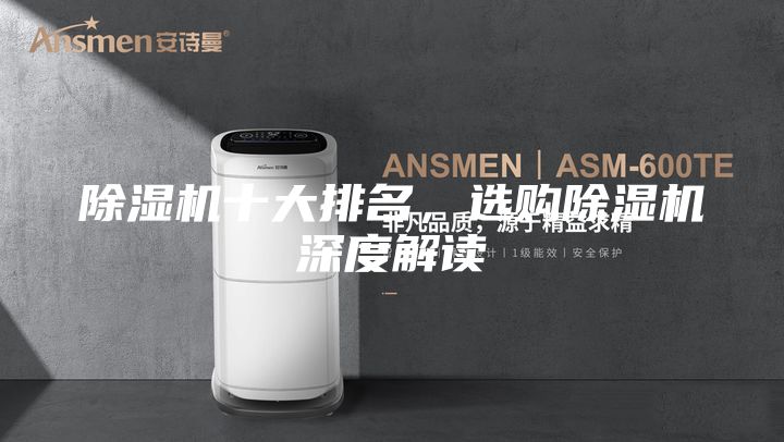 除湿机十大排名，选购除湿机深度解读