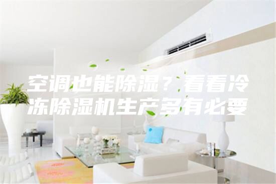 空调也能除湿？看看冷冻除湿机生产多有必要