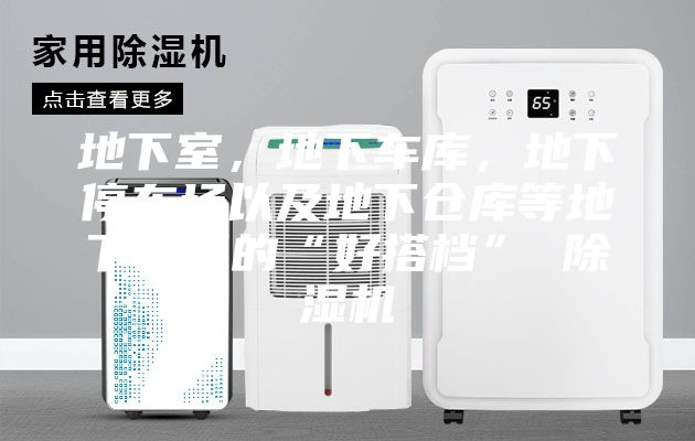 地下室，地下车库，地下停车场以及地下仓库等地下空间的“好搭档” 除湿机