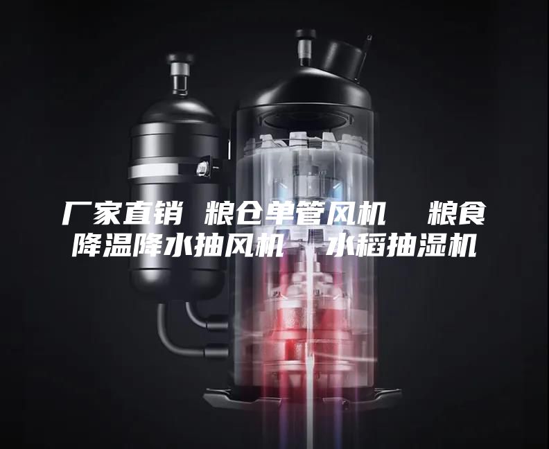 厂家直销 粮仓单管风机  粮食降温降水抽风机  水稻抽湿机