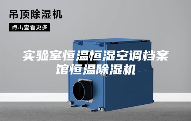 实验室恒温恒湿空调档案馆恒温除湿机